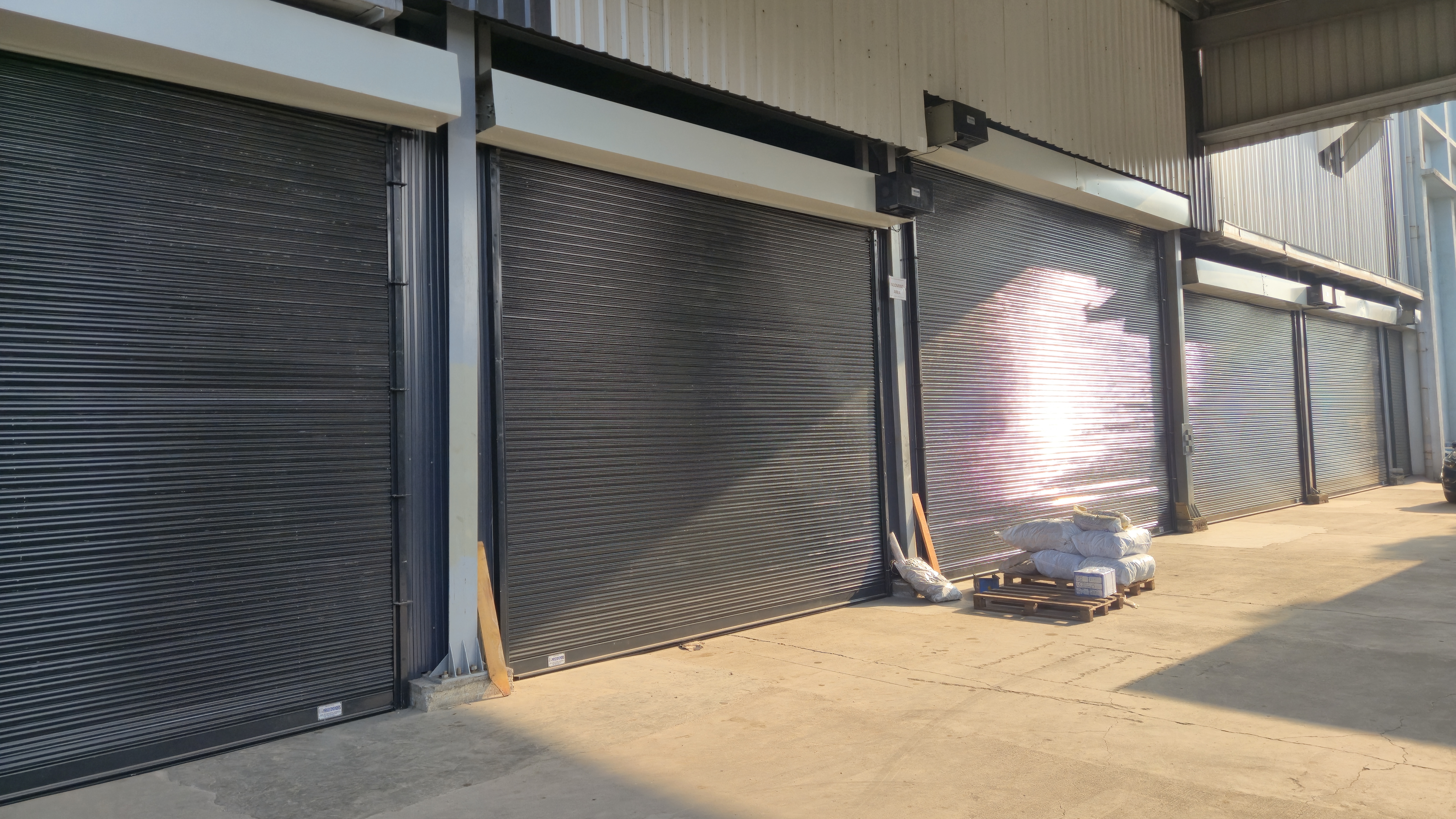 Heavy Industrial Rolling Shutters